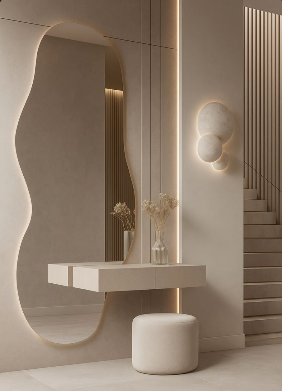 Aurore — Miroir mural grand format